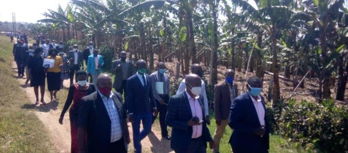 Bushenyi TPC Monitors  Nkanga Sub-County Projects