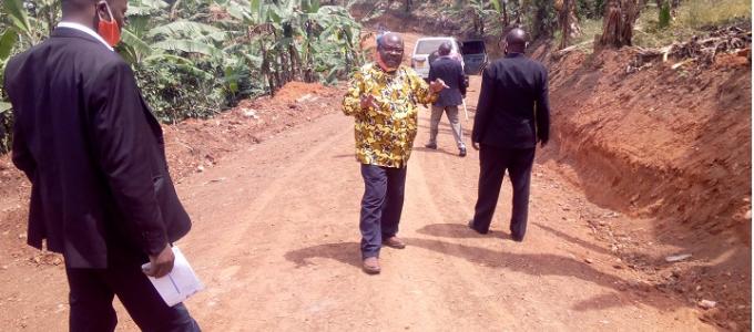 Progress on the construction of a seed school secondary school in Kabushaho Bumbaire Bushenyi district"